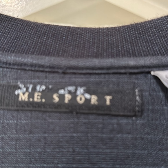 ME Sport black and gray short sleeve golf polo size medium - Picture 2 of 6